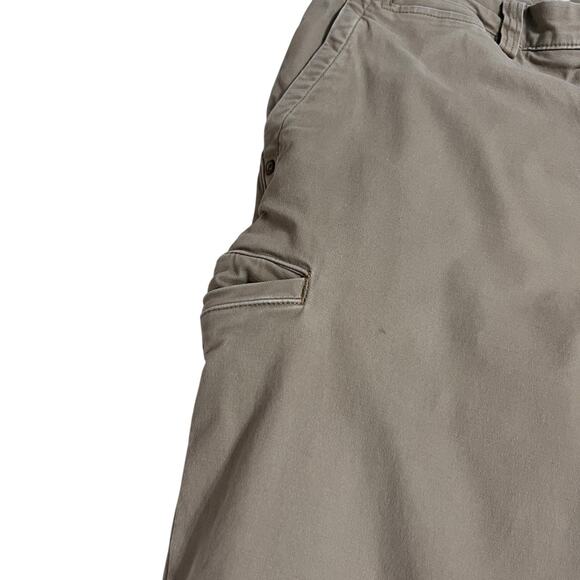 Duluth Trading Company Ballroom Khakis Flannel Lined Pants Men's 36 X 34 - Picture 3 of 6